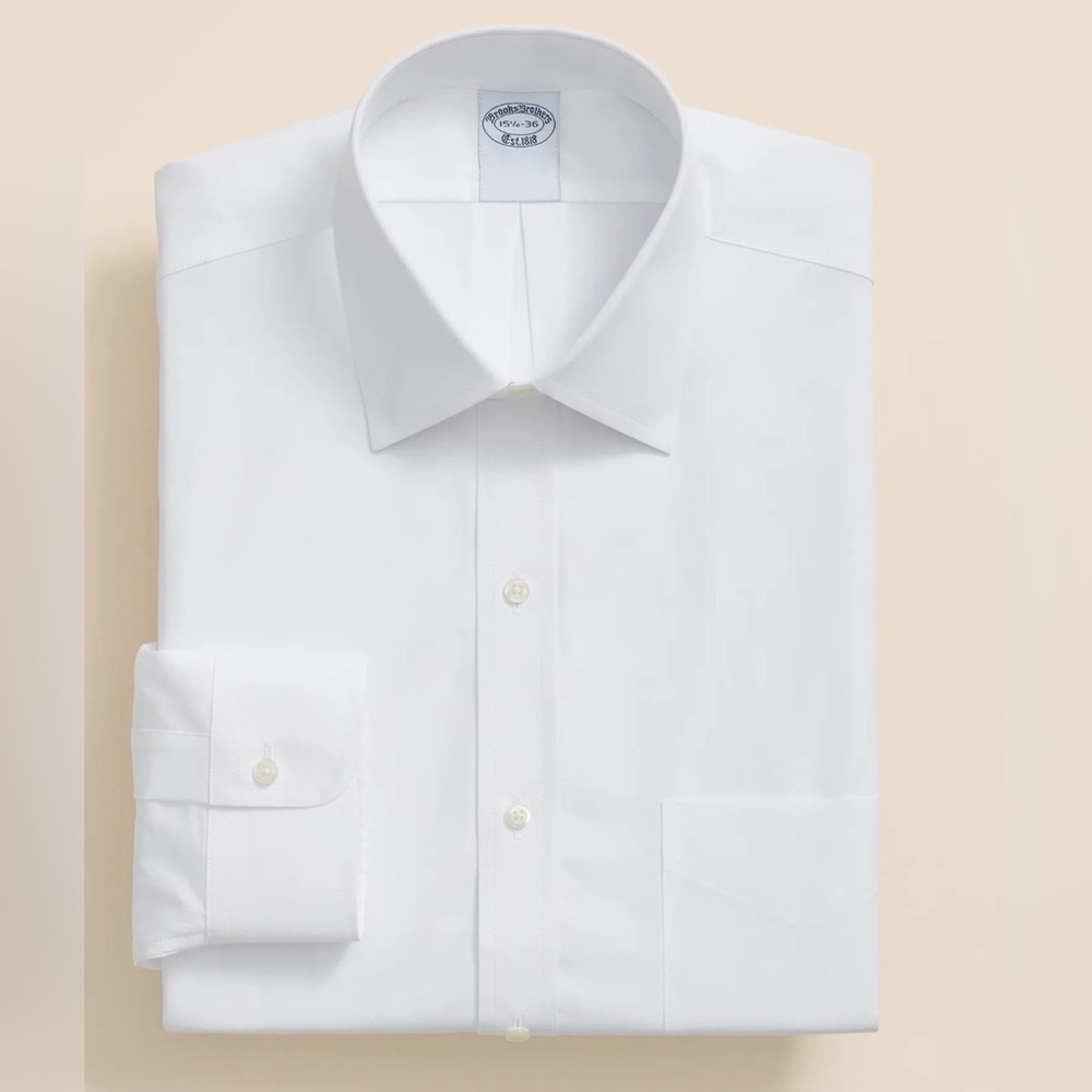 Brooks Brothers white dress shirt